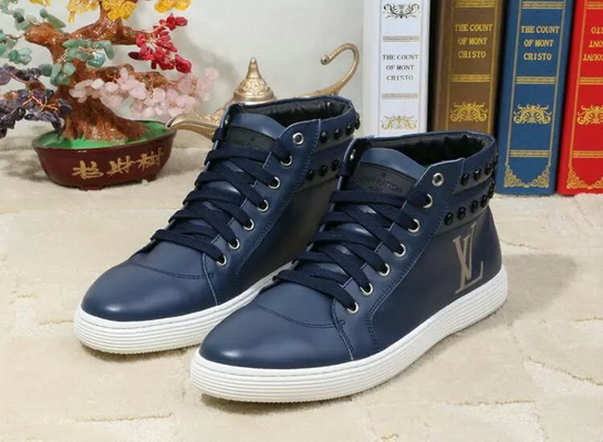 LV High-Top Fashion Men Shoes--001